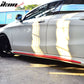 2014-2018 Mercedes-Benz CLA-Class W117 C117 Painted Red Side Skirts PP