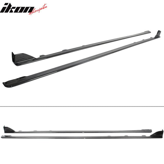 2015-2021 WRX STI Sedan Carbon Fiber CF Side Skirts Extension
