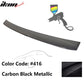 2000-2006 BMW E53 X5 SUV Euro Style Black Rear Roof Window Spoiler ABS