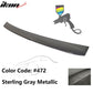 2000-2006 BMW E53 X5 SUV Euro Style Black Rear Roof Window Spoiler ABS