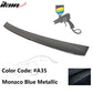 2000-2006 BMW E53 X5 SUV Euro Style Black Rear Roof Window Spoiler ABS