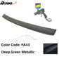 2000-2006 BMW E53 X5 SUV Euro Style Black Rear Roof Window Spoiler ABS