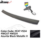 2000-2006 BMW E53 X5 SUV Euro Style Black Rear Roof Window Spoiler ABS