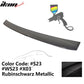 2000-2006 BMW E53 X5 SUV Euro Style Black Rear Roof Window Spoiler ABS
