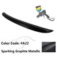 2004-2010 BMW E60 5 Series Sedan M5 Style Rear Trunk Spoiler ABS
