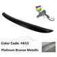 2004-2010 BMW E60 5 Series Sedan M5 Style Rear Trunk Spoiler ABS