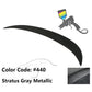 2004-2008 BMW E63 6 Series Coupe V Style Trunk Spoiler ABS
