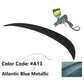 2004-2008 BMW E63 6 Series Coupe V Style Trunk Spoiler ABS