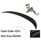 2004-2008 BMW E63 6 Series Coupe V Style Trunk Spoiler ABS