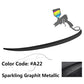 2008-2014 BMW E71 X6 5-Door Performance Style Trunk Spoiler ABS