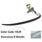 2008-2014 BMW E71 X6 5-Door Performance Style Trunk Spoiler ABS
