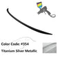 2007-2013 BMW E93 3 Series Convertible M3 Style Trunk Spoiler ABS