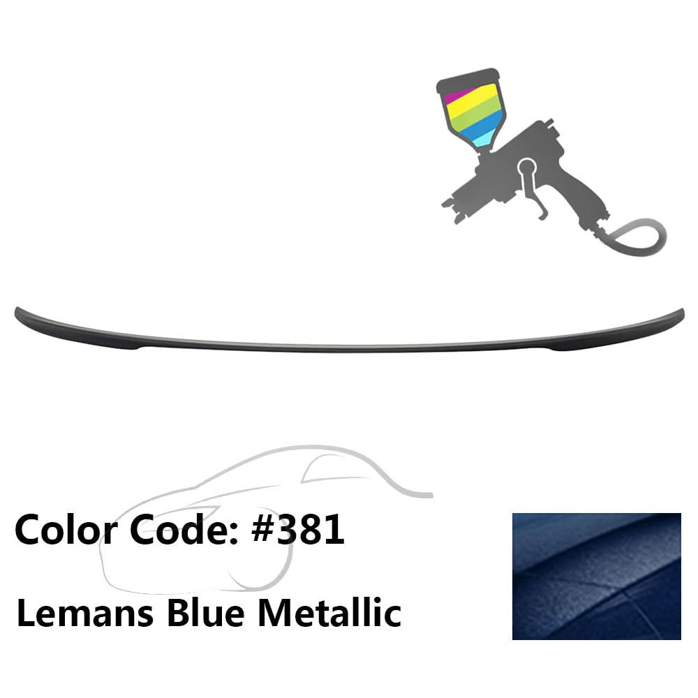 2011-2016 BMW 5 Series F10 4Dr Sedan P Style Trunk Spoiler Wing ABS
