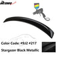 2006-2013 Lexus IS250 IS350 ISF Sedan Saloon Rear Trunk Spoiler ABS