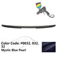 2003-2011 Mercedes Benz SL-Class R230 Rear Trunk Spoiler ABS