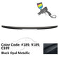 2003-2011 Mercedes Benz SL-Class R230 Rear Trunk Spoiler ABS