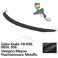 2008-2014 Mercedes Benz C-Class W204 B Style Trunk Spoiler ABS