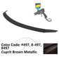 2008-2014 Mercedes Benz C-Class W204 B Style Trunk Spoiler ABS