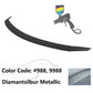 2008-2014 Mercedes Benz C-Class W204 B Style Trunk Spoiler ABS