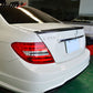 2008-2014 Benz C-Class W204 Sedan IKON Style Carbon CF Trunk Spoiler