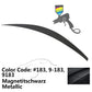 2008-2014 Mercedes Benz C-Class W204 IKON Style Trunk Spoiler ABS