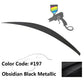 2008-2014 Mercedes Benz C-Class W204 IKON Style Trunk Spoiler ABS