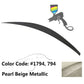 2008-2014 Mercedes Benz C-Class W204 IKON Style Trunk Spoiler ABS