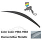 2008-2014 Mercedes Benz C-Class W204 IKON Style Trunk Spoiler ABS