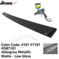 1995-2001 Mercedes Benz W210 Sedan ABT Style Rear Trunk Spoiler ABS
