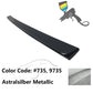 1995-2001 Mercedes Benz W210 Sedan ABT Style Rear Trunk Spoiler ABS