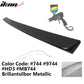 1995-2001 Mercedes Benz W210 Sedan ABT Style Rear Trunk Spoiler ABS