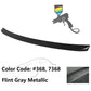 2003-2009 Mercedes Benz W211 4D TL Type Trunk Spoiler ABS