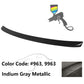 2003-2009 Mercedes Benz W211 4D TL Type Trunk Spoiler ABS