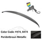 2007-2013 Benz S-Class W221 4Door AMG Style Rear Trunk Spoiler ABS