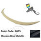 2012-2018 BMW 6 Series F12 Convertible V Style Trunk Spoiler Wing ABS