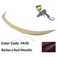2012-2018 BMW 6 Series F12 Convertible V Style Trunk Spoiler Wing ABS