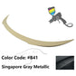 2012-2018 BMW 6 Series F12 Convertible V Style Trunk Spoiler Wing ABS