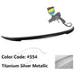 2012-2019 BMW F13 6 Series Coupe V Style Rear Trunk Spoiler Wing ABS