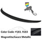 2014-2018 Mercedes-Benz CLA W117 AMG Style Trunk Spoiler Wing ABS