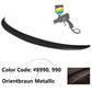 2014-2018 Mercedes-Benz CLA W117 AMG Style Trunk Spoiler Wing ABS