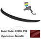 2014-2018 Mercedes-Benz CLA W117 AMG Style Trunk Spoiler Wing ABS