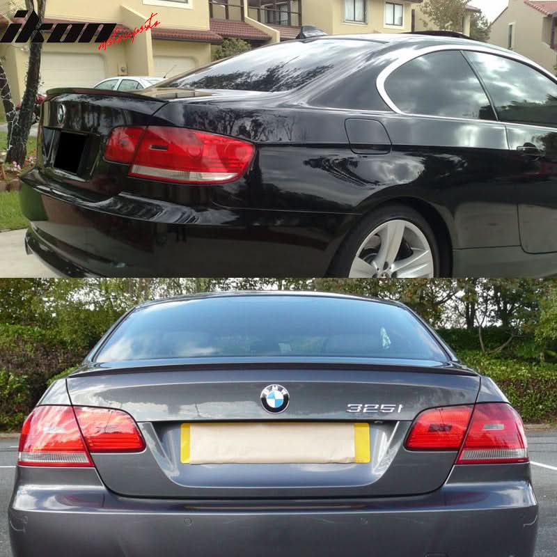 2007-2013 BMW E92 3 Series Coupe M3 Style Trunk Spoiler ABS