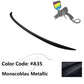 2007-2013 BMW E93 3 Series Convertible M3 Style Trunk Spoiler ABS