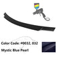 2008-2014 Mercedes Benz C-Class W204 V Style Trunk Spoiler - ABS