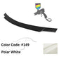 2008-2014 Mercedes Benz C-Class W204 V Style Trunk Spoiler - ABS