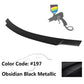 2008-2014 Mercedes Benz C-Class W204 V Style Trunk Spoiler - ABS