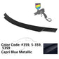 2008-2014 Mercedes Benz C-Class W204 V Style Trunk Spoiler - ABS