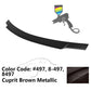 2008-2014 Mercedes Benz C-Class W204 V Style Trunk Spoiler - ABS