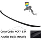2014-2019 BMW 3 Series F80 4Dr Sedan M3 Style Trunk Spoiler Wing ABS