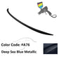 2007-2013 BMW E93 3 Series Convertible M3 Style Trunk Spoiler ABS